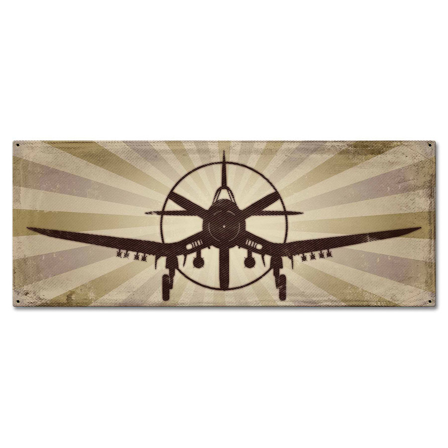 F4U Corsair Metal Sign Main Image