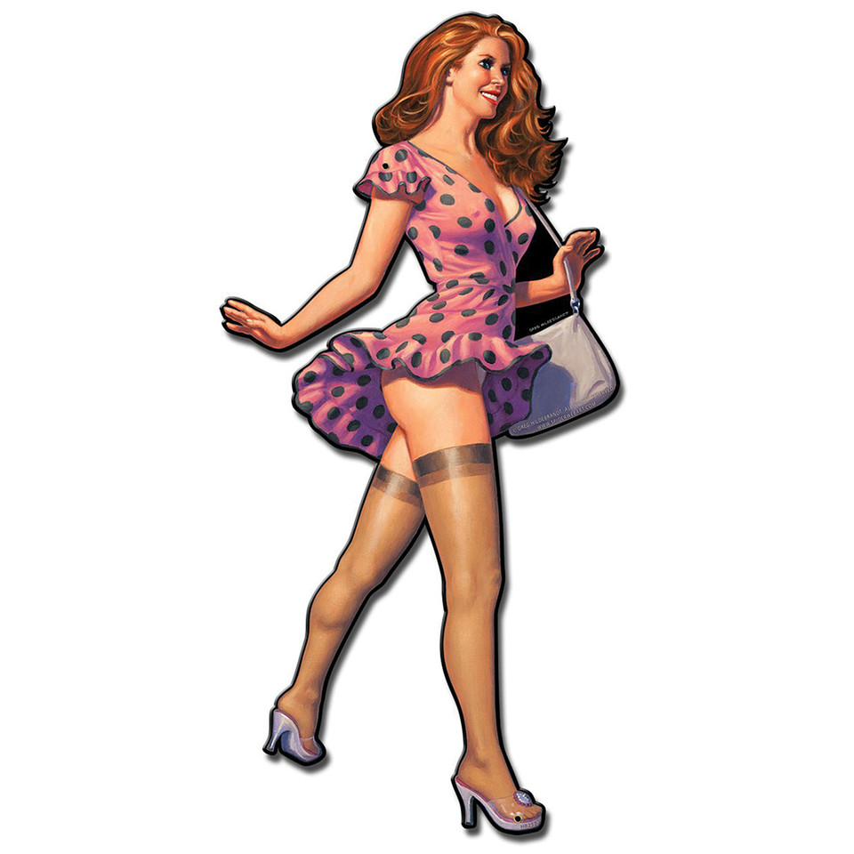 Candy and Cream Girl Plasma Sign Main Image