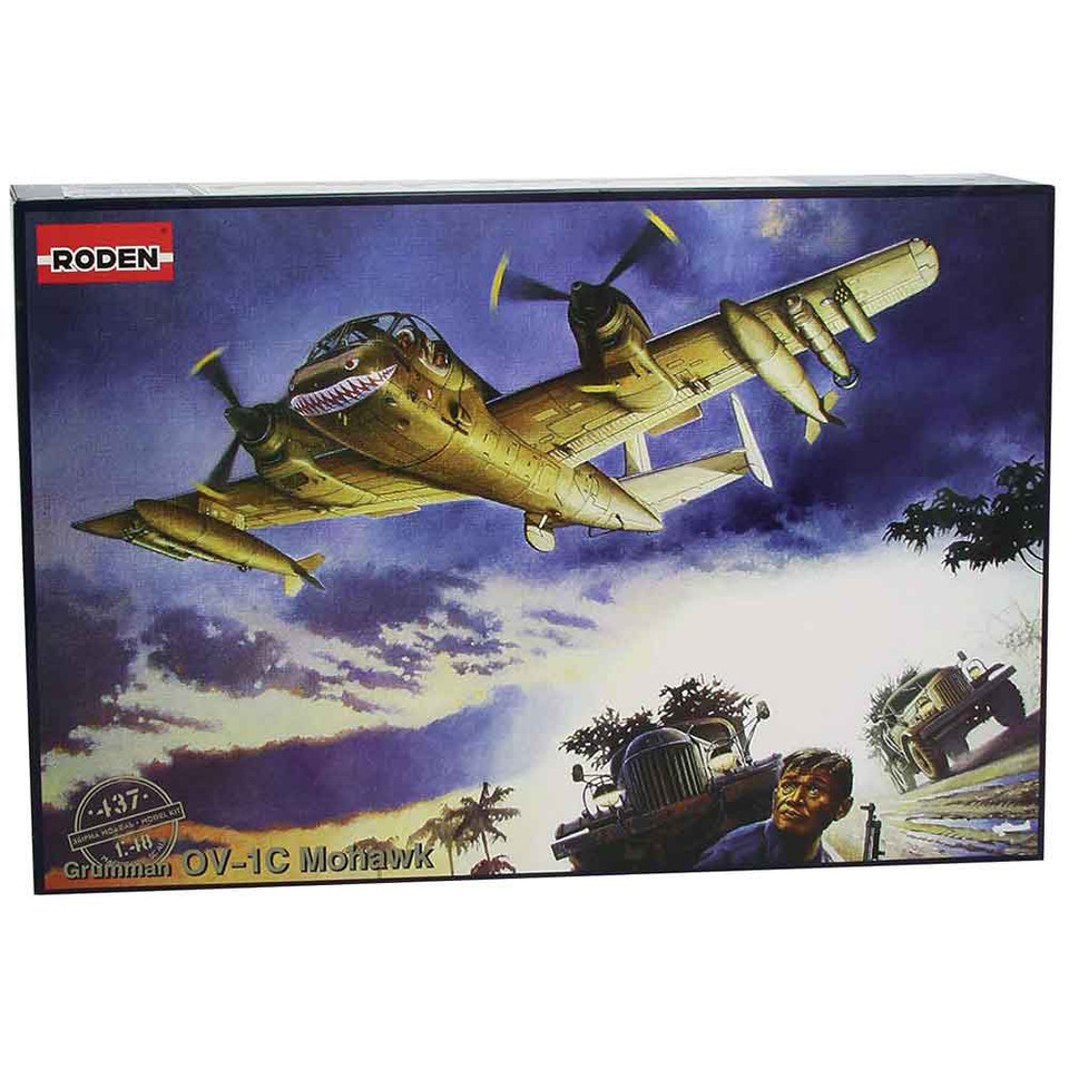 OV-1C Mohawk 1/48 Kit Main Image