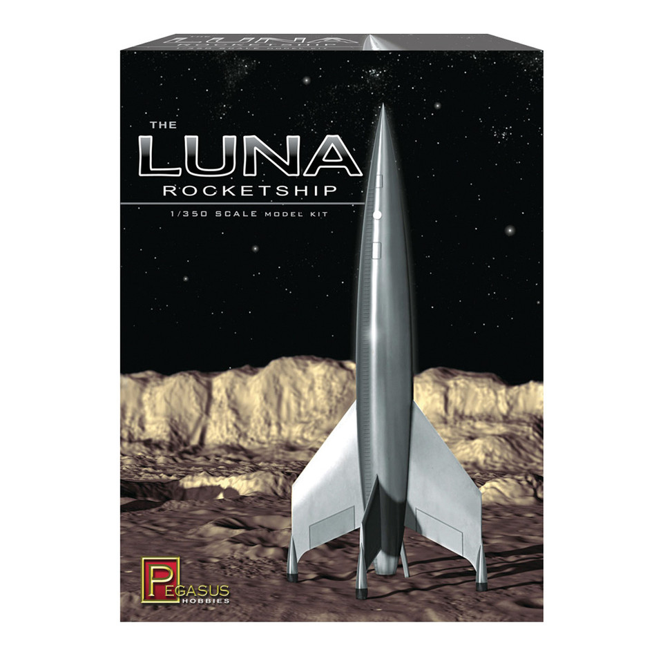 Luna Rocketship 1/350 Pegasus Kit Main Image