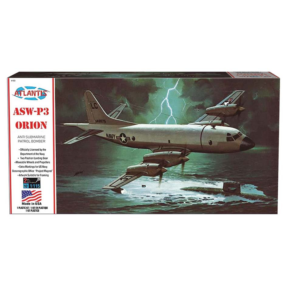 P-3A Orion with Swivel Stand 1/115 Kit Main Image
