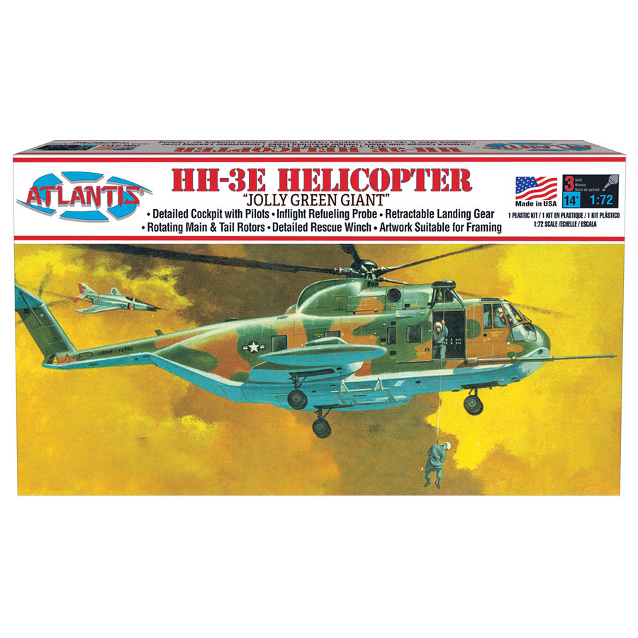 Jolly Green Giant Helicopter 1/72 Kit Main Image