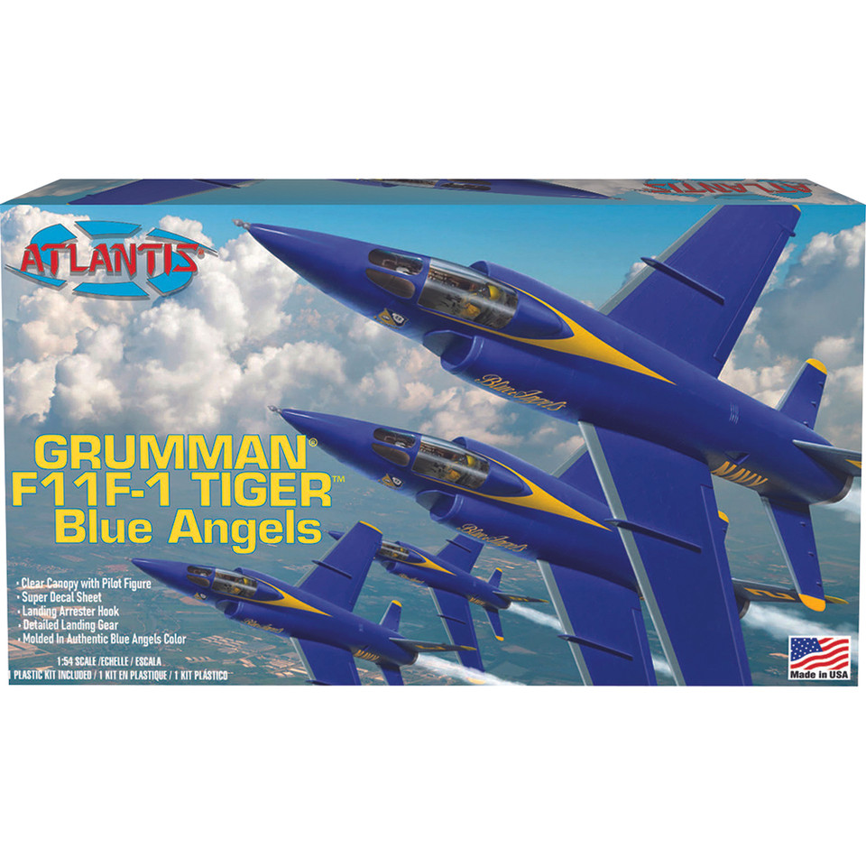 F11F-1 Grumman Tiger 1/55 Kit Main Image