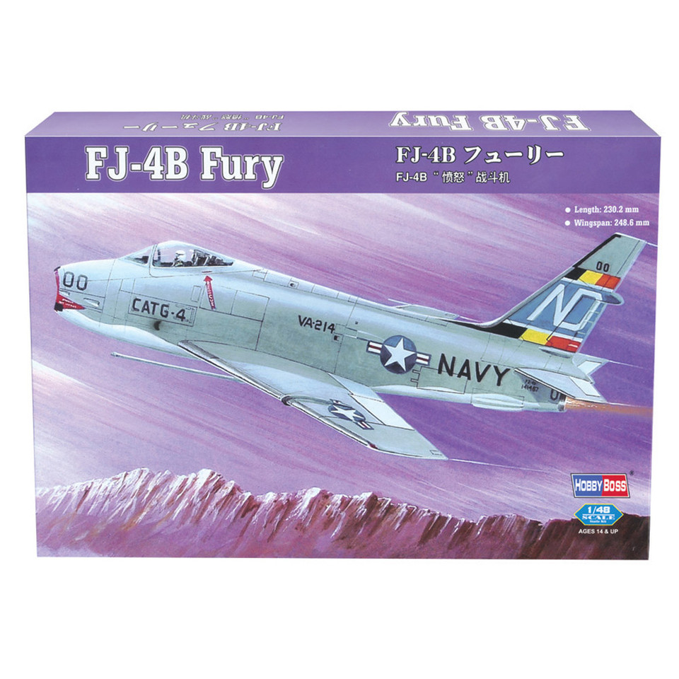 FJ-4B Fury 1/48 Kit Main Image