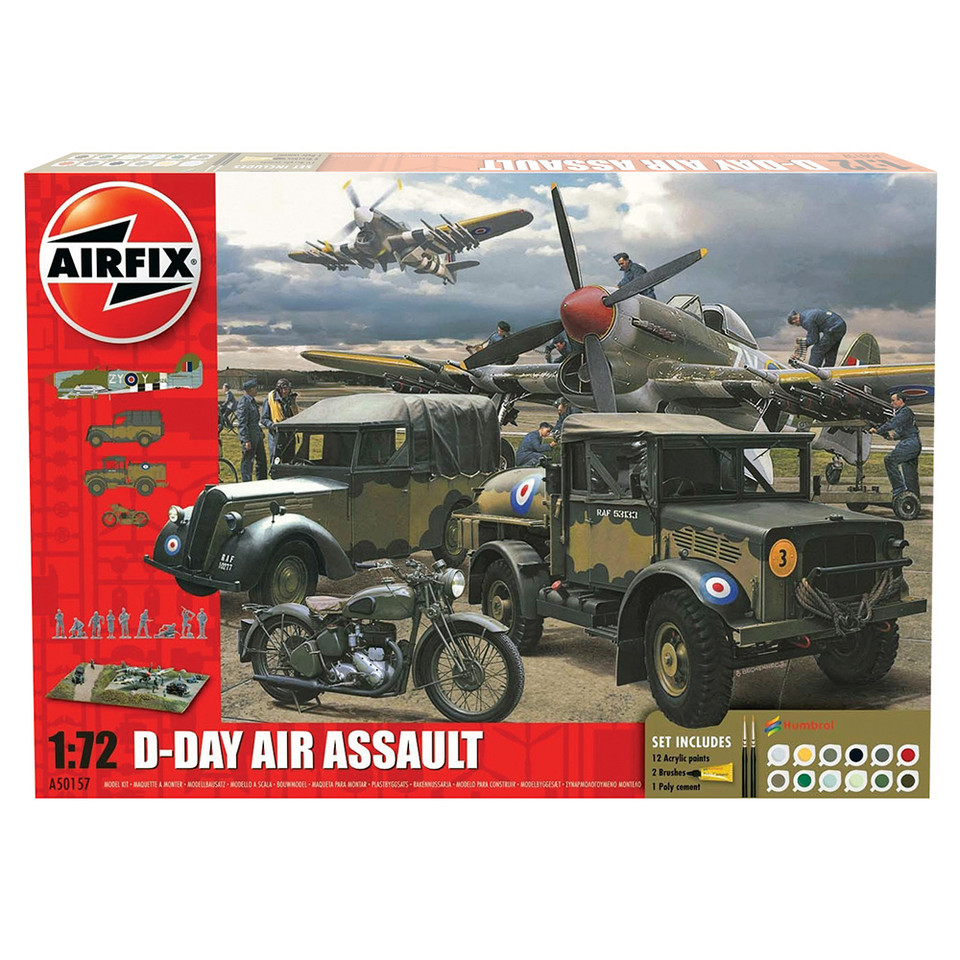 75th Anniversary D-Day Air Assault Set 1/72 Kit Main Image