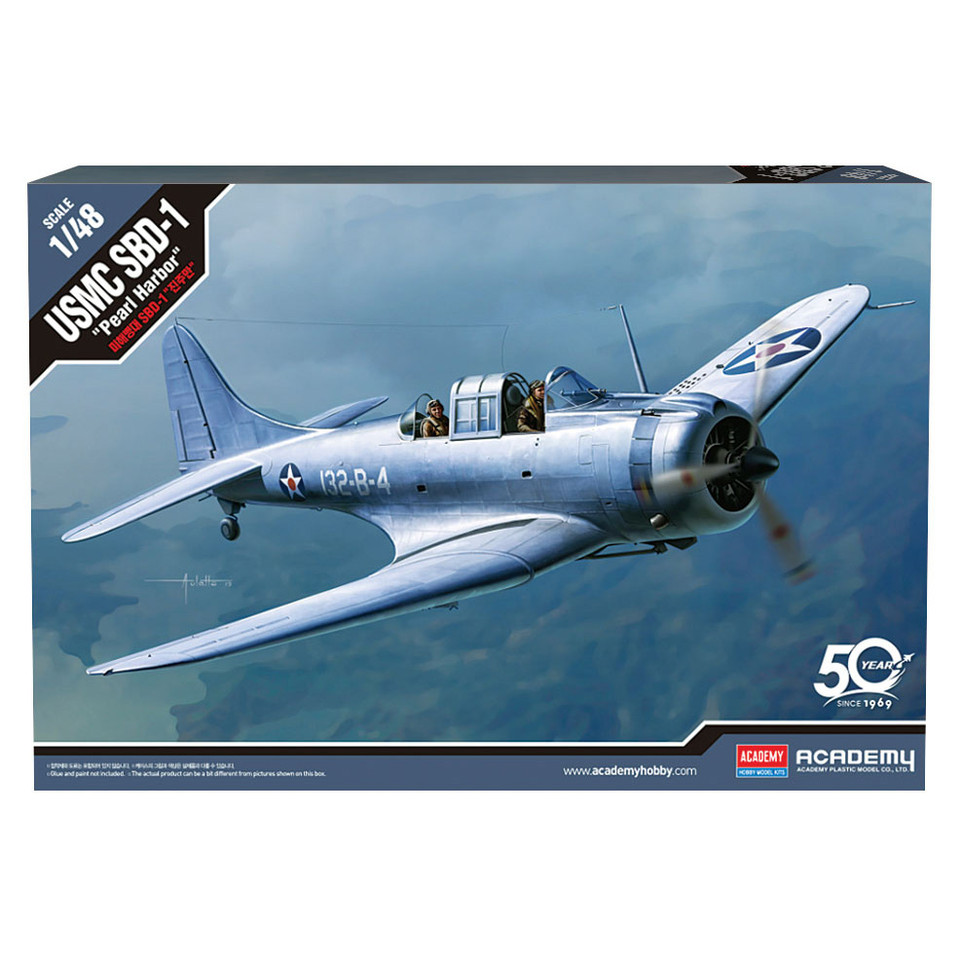 SBD-1 Dauntless 1/48 Kit Main Image