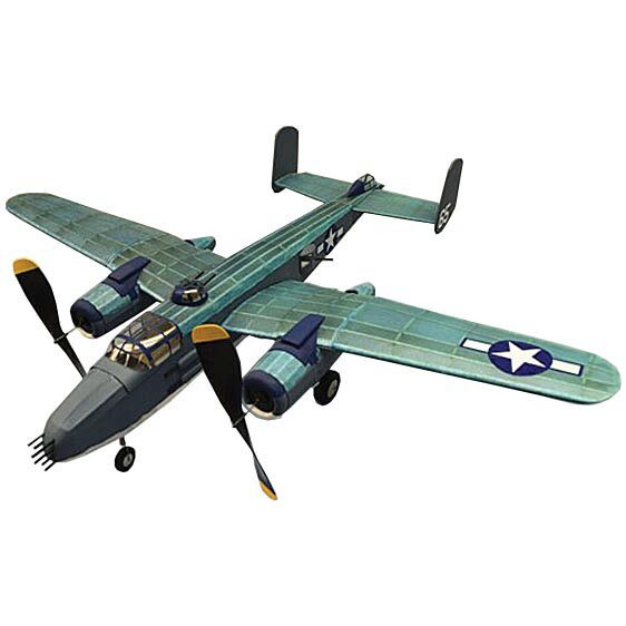 PBJ-1J (B-25) 1/26 Dumas Balsa Kit Main Image