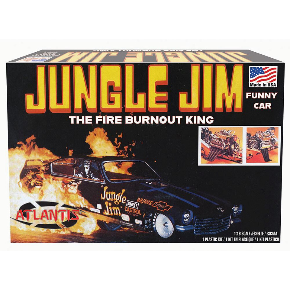 Jungle Jim Vega Funny Car 1/16 Kit Main Image