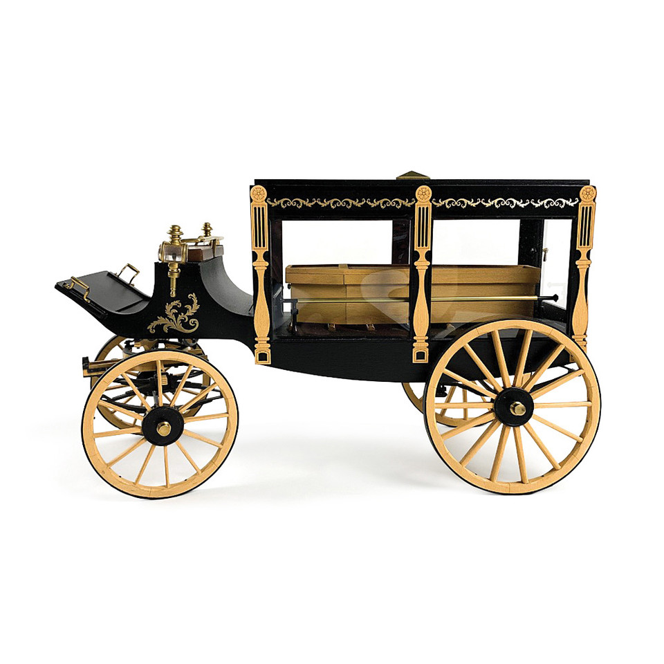 1895 Horse-Drawn Hearse 1/12 Kit Main Image