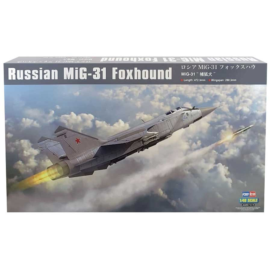 Mig-31 Foxhound 1/48 Kit Main Image