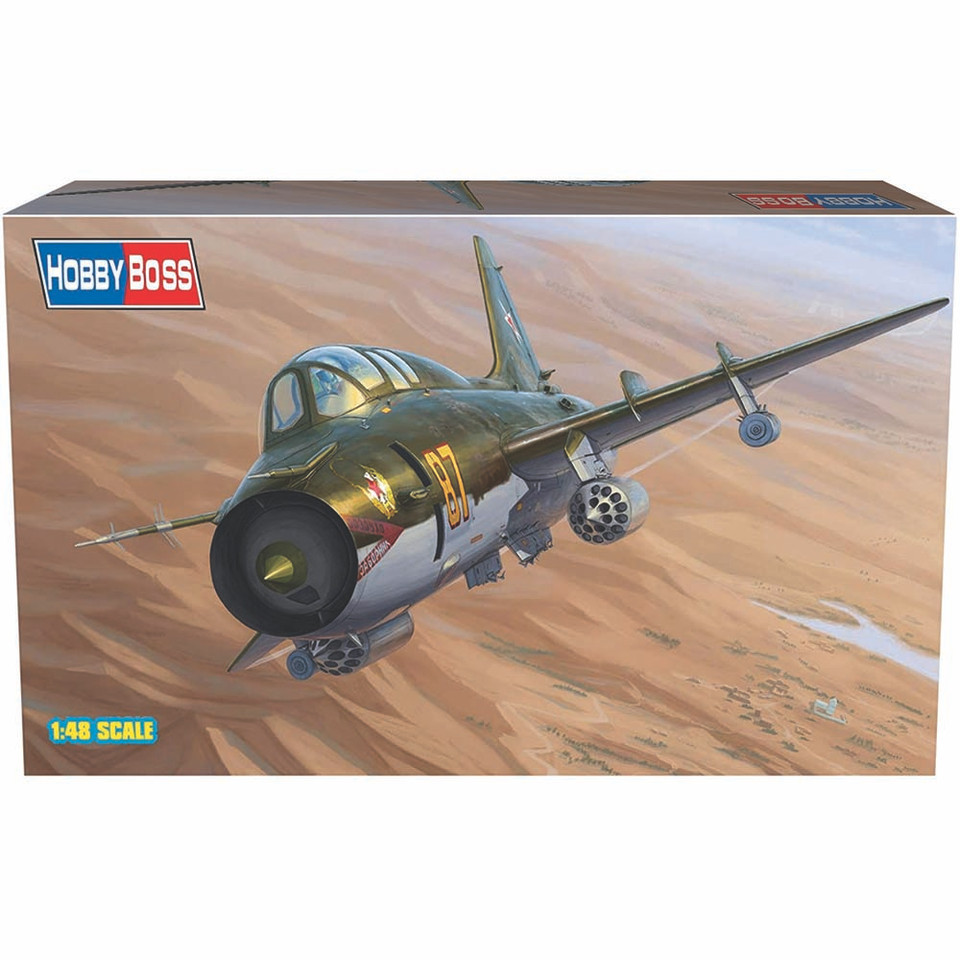 Su-17UM3 Fitter G 1/48 Kit Main Image
