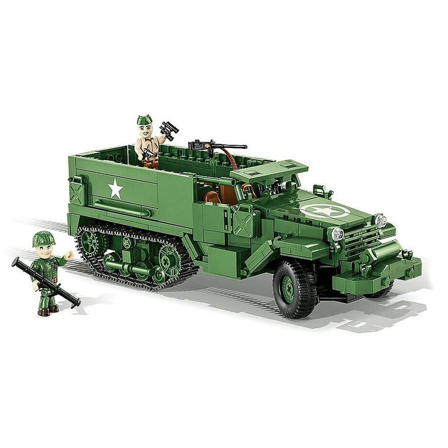 World War II U.S. M3 Half-Track Block Model Main Image