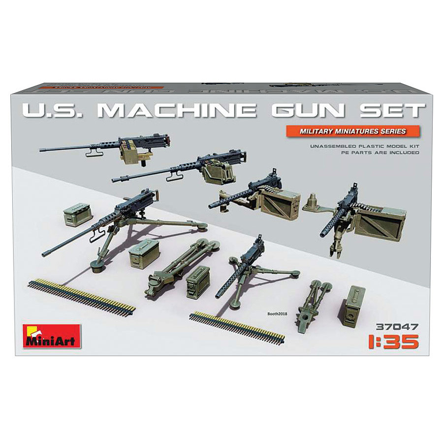 U.S. Machine Gun Set 1/35 Kit Main Image