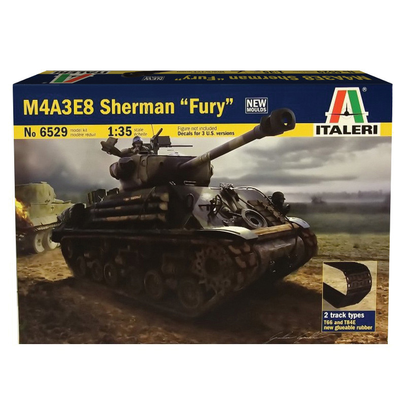 M4A3E8 Sherman "Fury" 1/35 Kit Main Image