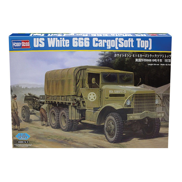 U.S. White 666 Cargo Truck 1/35 Kit Main Image