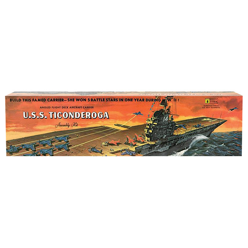 USS Ticonderoga (CV-14) 1/500 Kit Main Image
