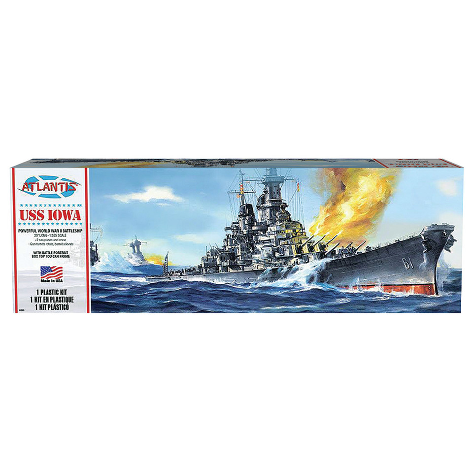 USS Iowa (BB-61) 1/535 Kit Main Image