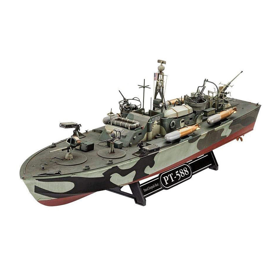 Patrol Torpedo Boat PT-588/PT-57 1/72 Kit Main Image