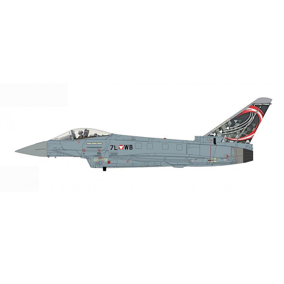 EF-2000 Typhoon 1/72 Die Cast Model - HA6610 Main Image