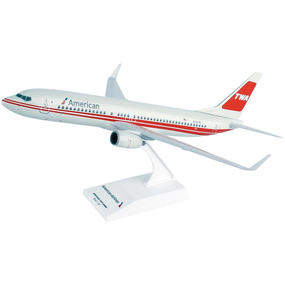 Boeing B737-800 1/130 Model  TWA Main Image