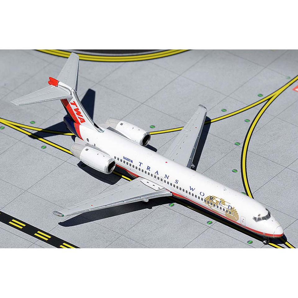 Boeing B717-200 1/400 Die Cast Model - TWA Main Image