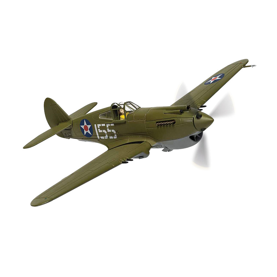 P-40B Warhawk 1/72 Die Cast Model Main Image