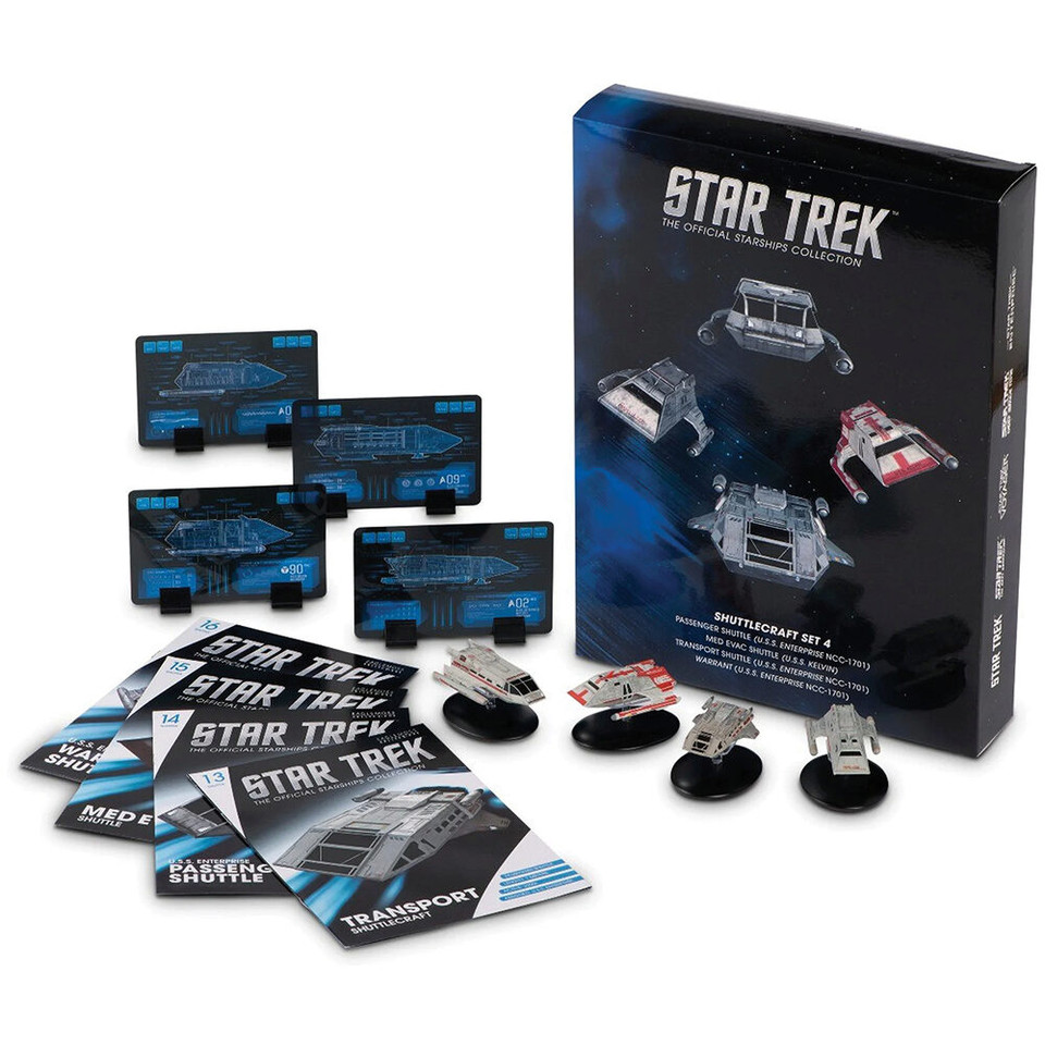 Star Trek Shuttle Display Model Set 4 Main Image