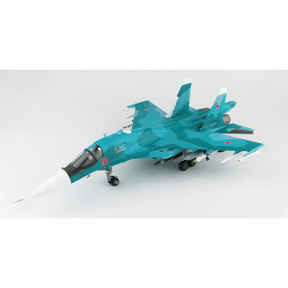 Su-34 Fullback 1/72 Die Cast Model - Red 10 Main Image