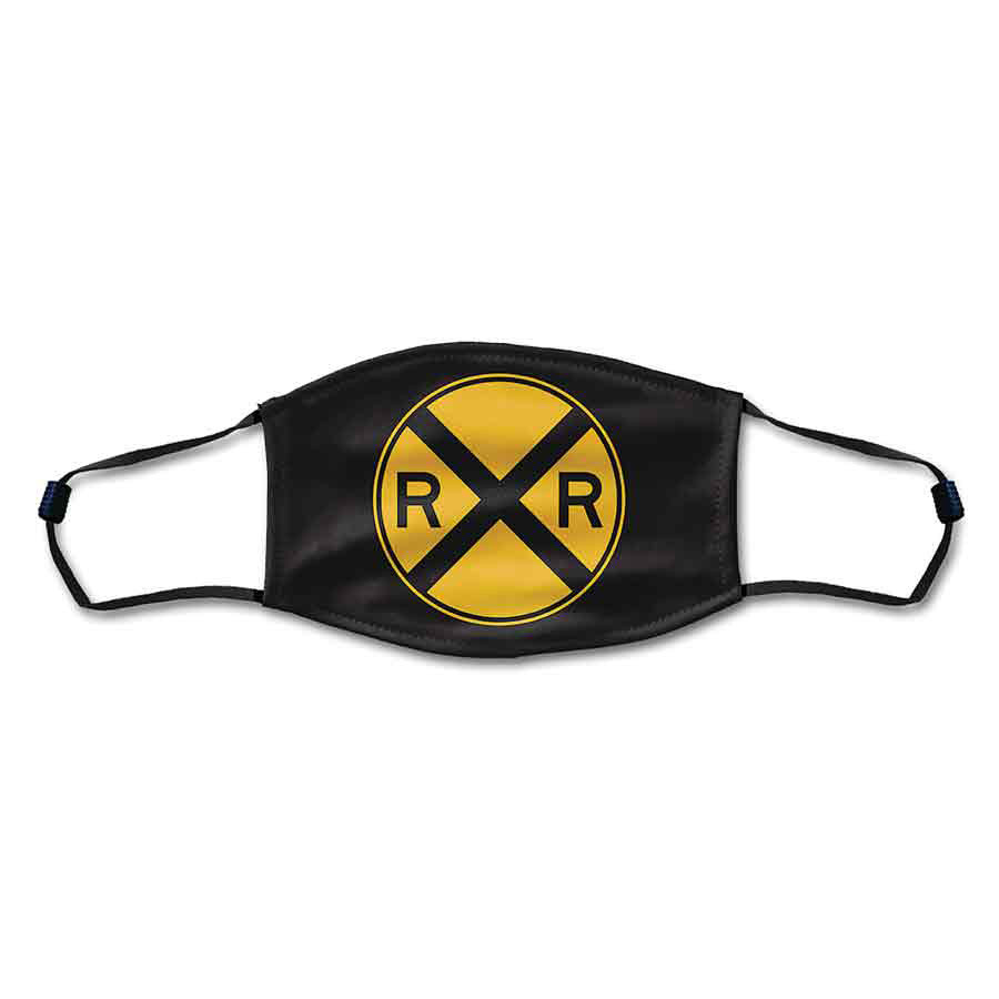 Railroad Crossing Caution Mask Main Image