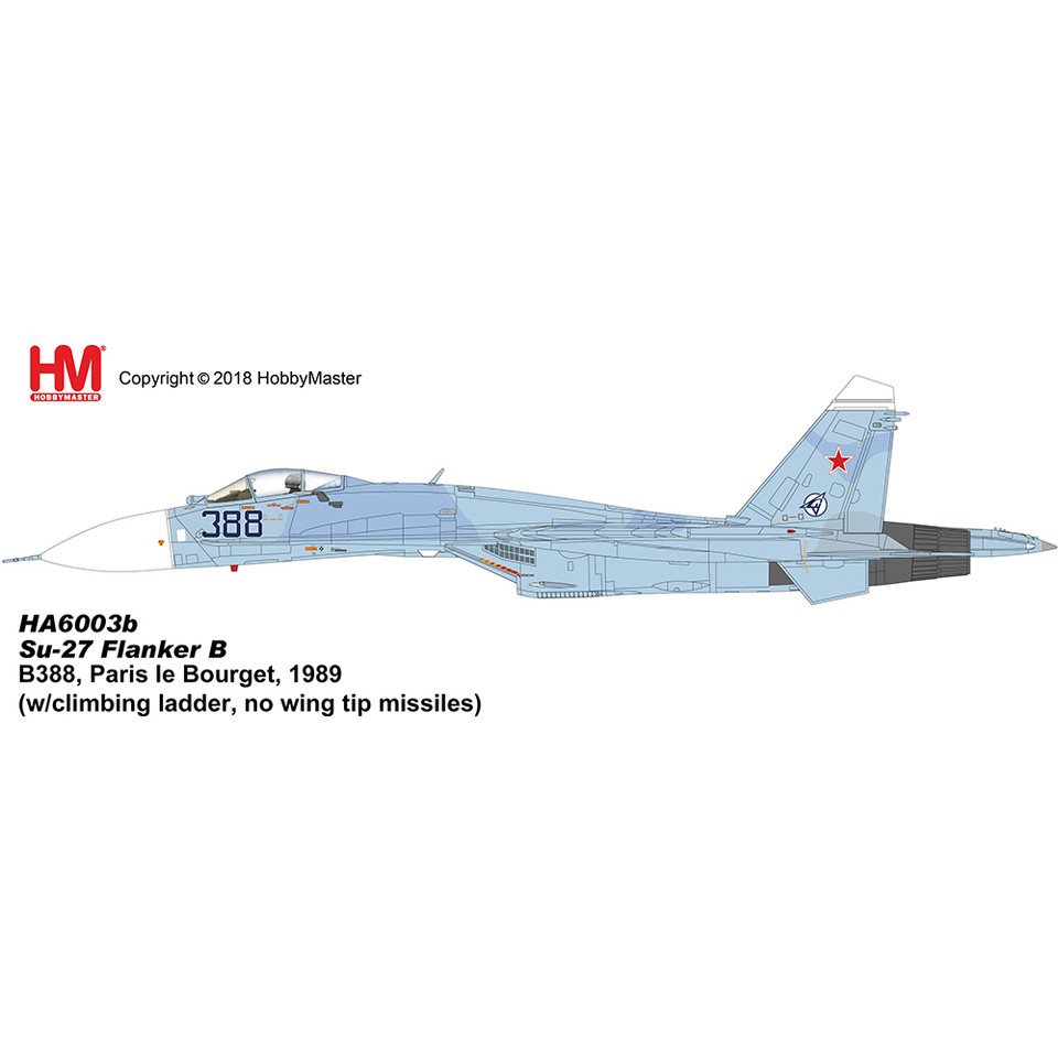 Su-27 Flanker B 1/72 Die Cast Model Main Image