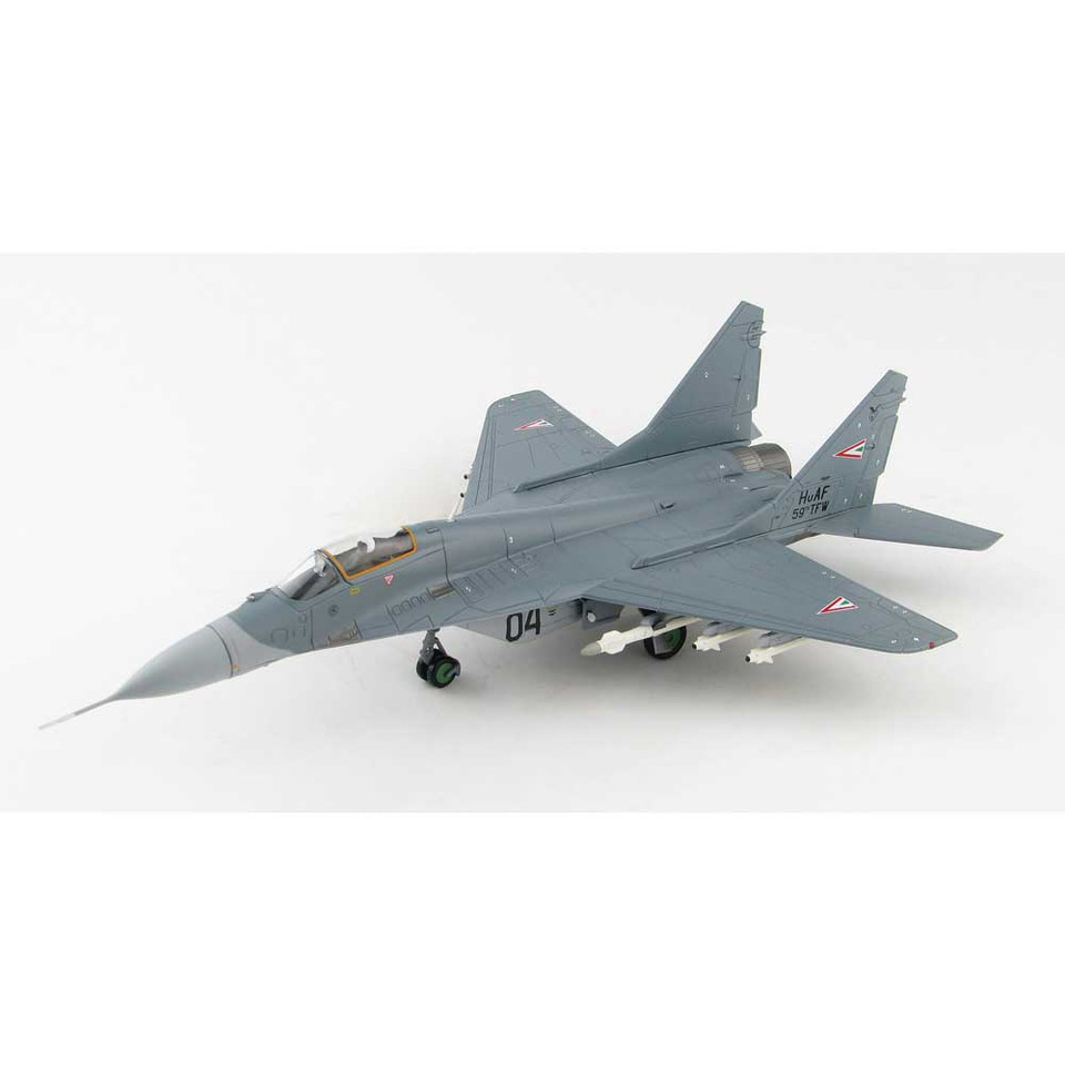 MIG-29A Fulcrum 1/72 Die Cast Model - Black 04 Main Image