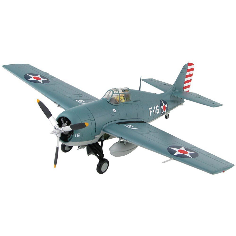 F4F-3 Wildcat 1/48 Die Cast Model Lt. Edward H. "Butch" O'Hare, VF-3, USS Lexington Main Image
