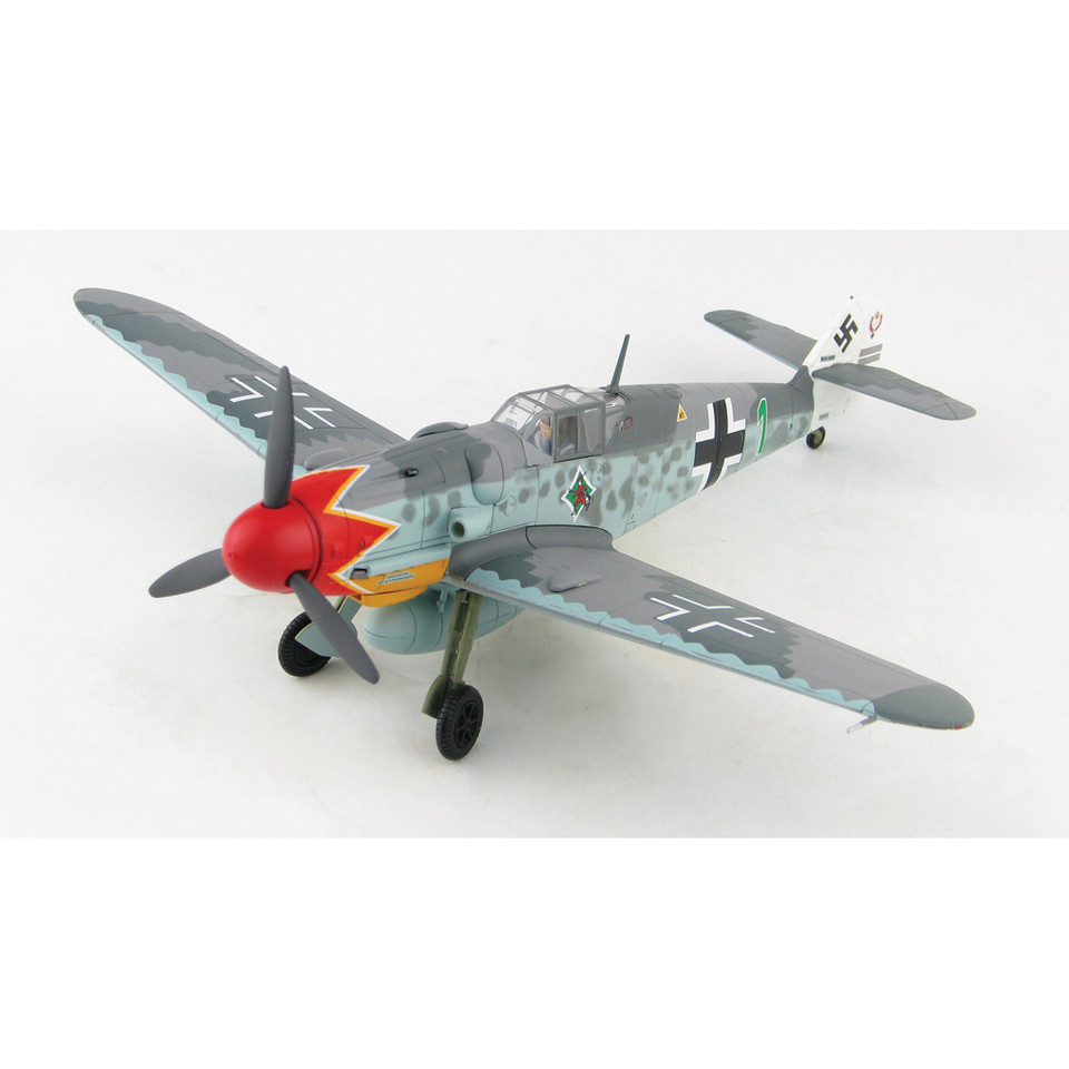 BF 109G-6 1/48 Die Cast Model - Green 1 Main Image