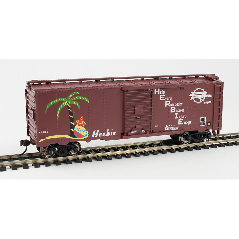 40' Steel Boxcar HO Scale Main Image