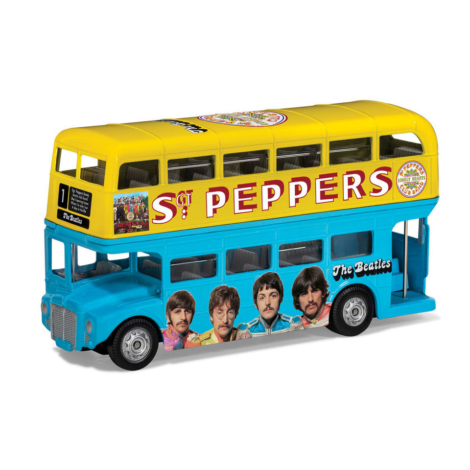 Beatles - London Bus - 'Sgt. Pepper' 1/64 Die Cast Model Main Image