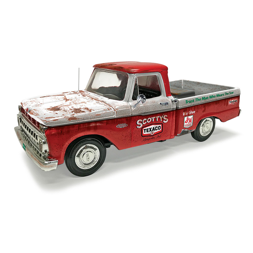 Texaco 1966 Ford F-100 Pick-Up Truck 1/25 Die Cast Model Main Image