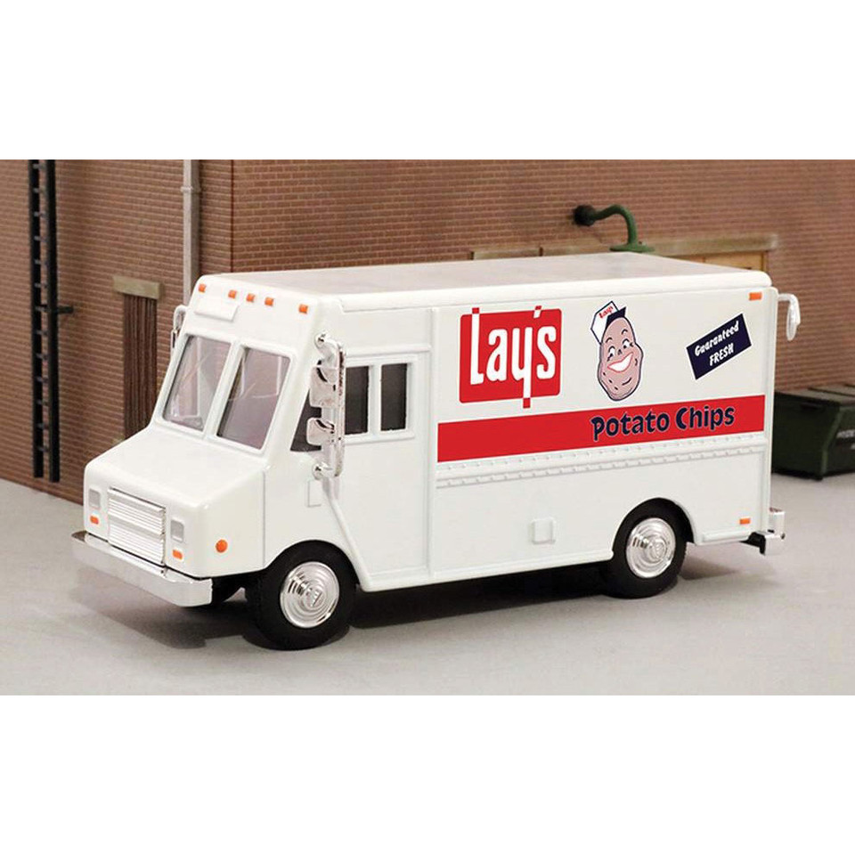 Delivery Step Van 1/48 Die Cast Model - Lays Potatoe Chips Main Image