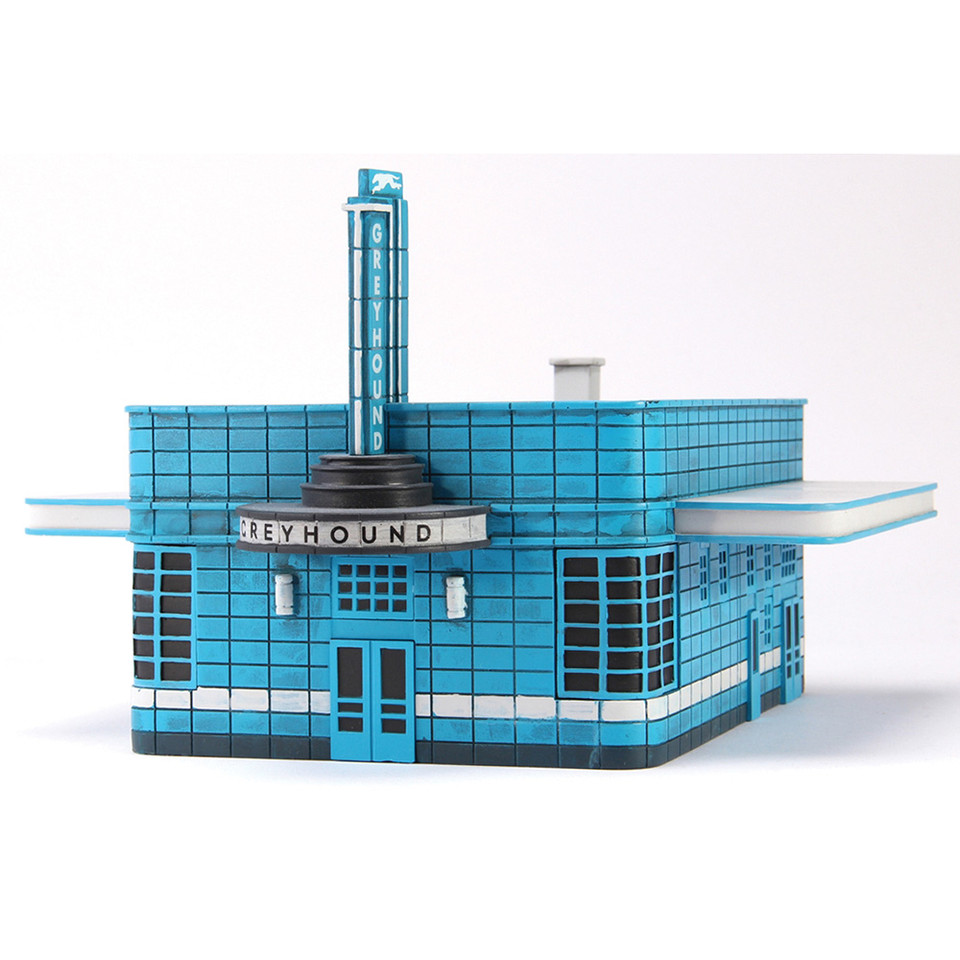 Greyhound Bus Station 1/87 Model Main Image