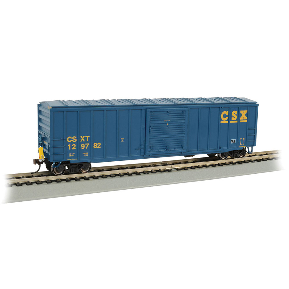 50' Outside Brace Box Car with Flashing LED - CSX Main Image