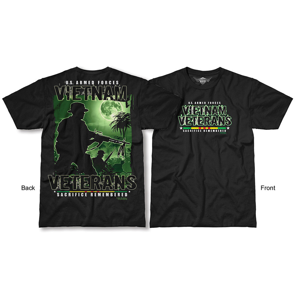 Vietnam Veterans: Sacrifice Remembered T-Shirt - <b>REGULARLY $17.95/$19.95<b> Main Image