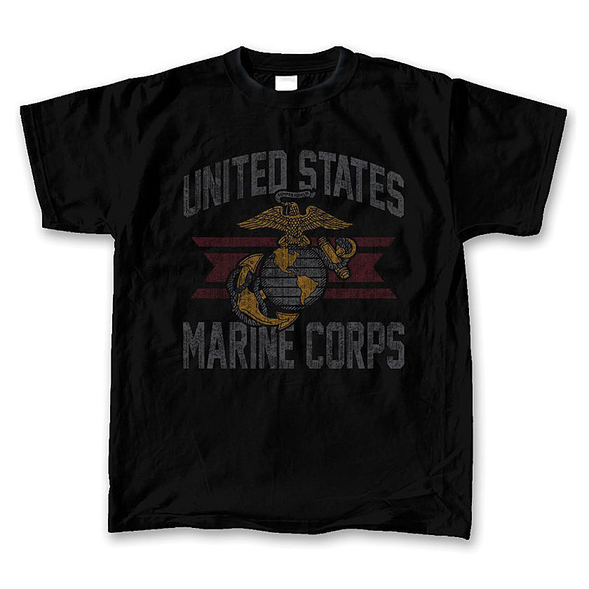 U.S. Marines Vintage Emblem T-Shirt Main Image