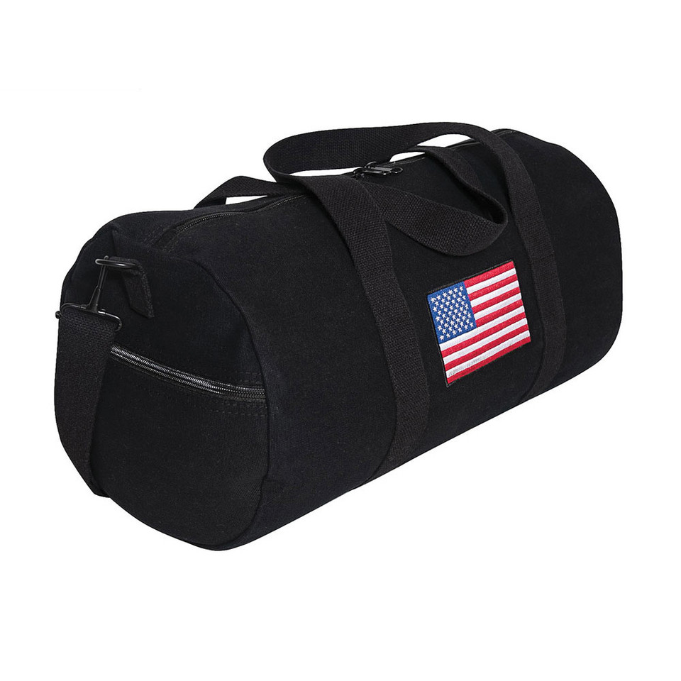 U.S. Flag Shoulder Duffel Bag Main Image
