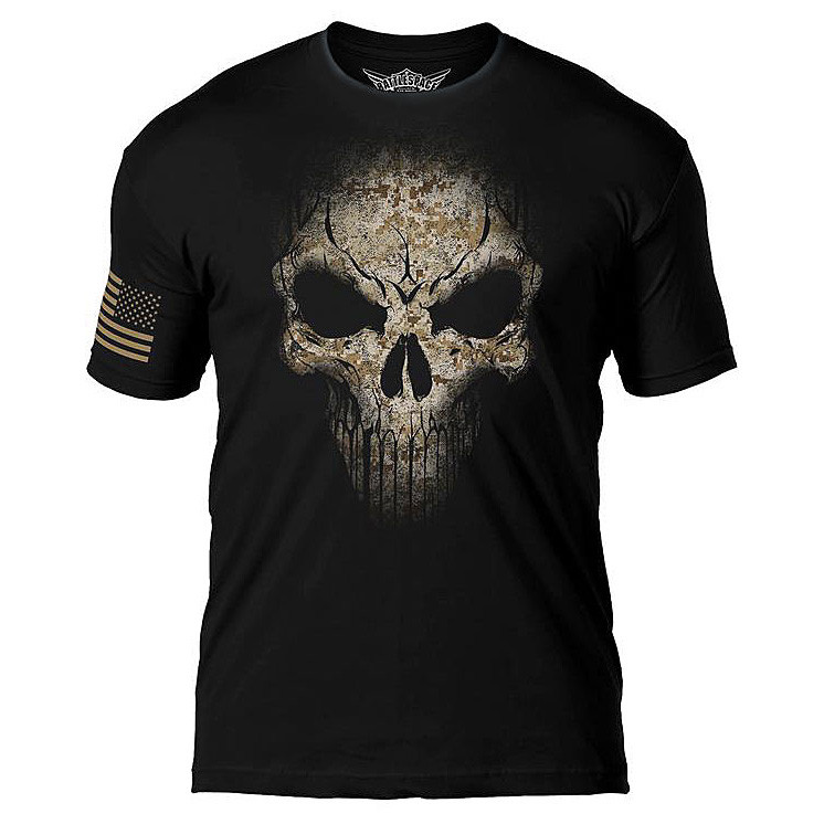 Desert Camo Skull T-Shirt Main Image