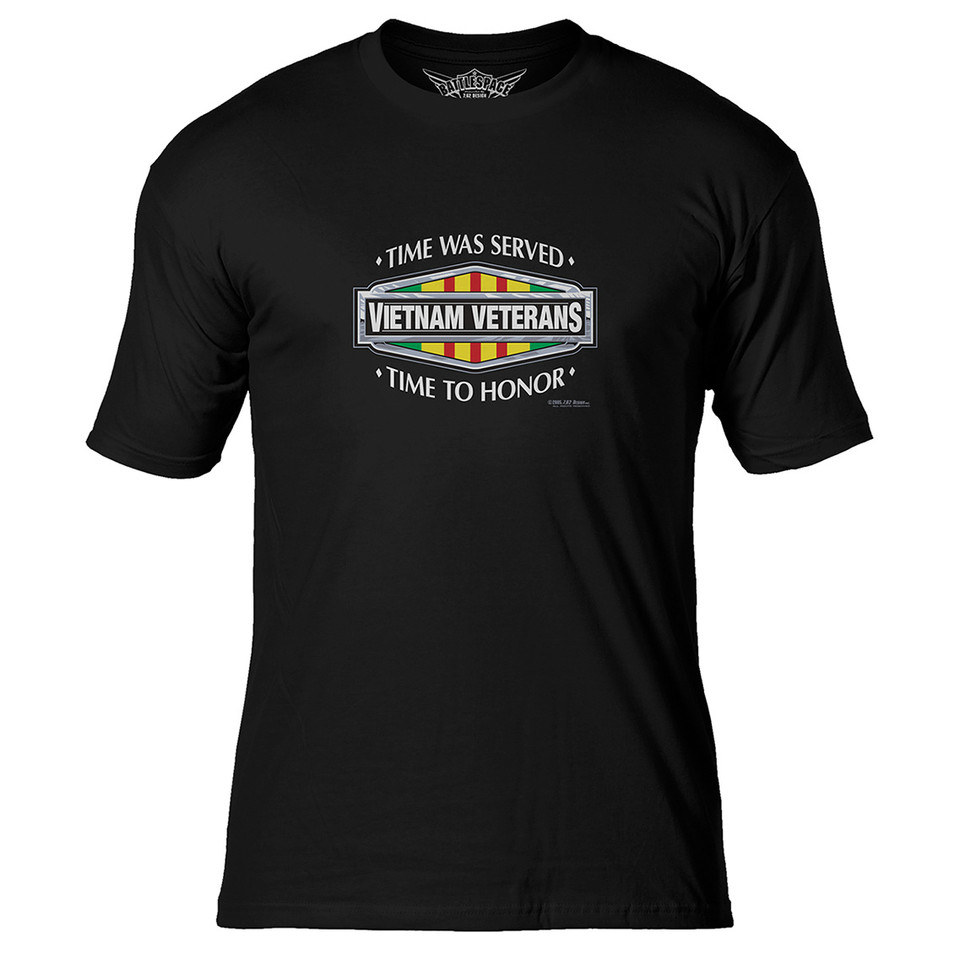 Vietnam Veterans "Time Served" T-Shirt Main Image
