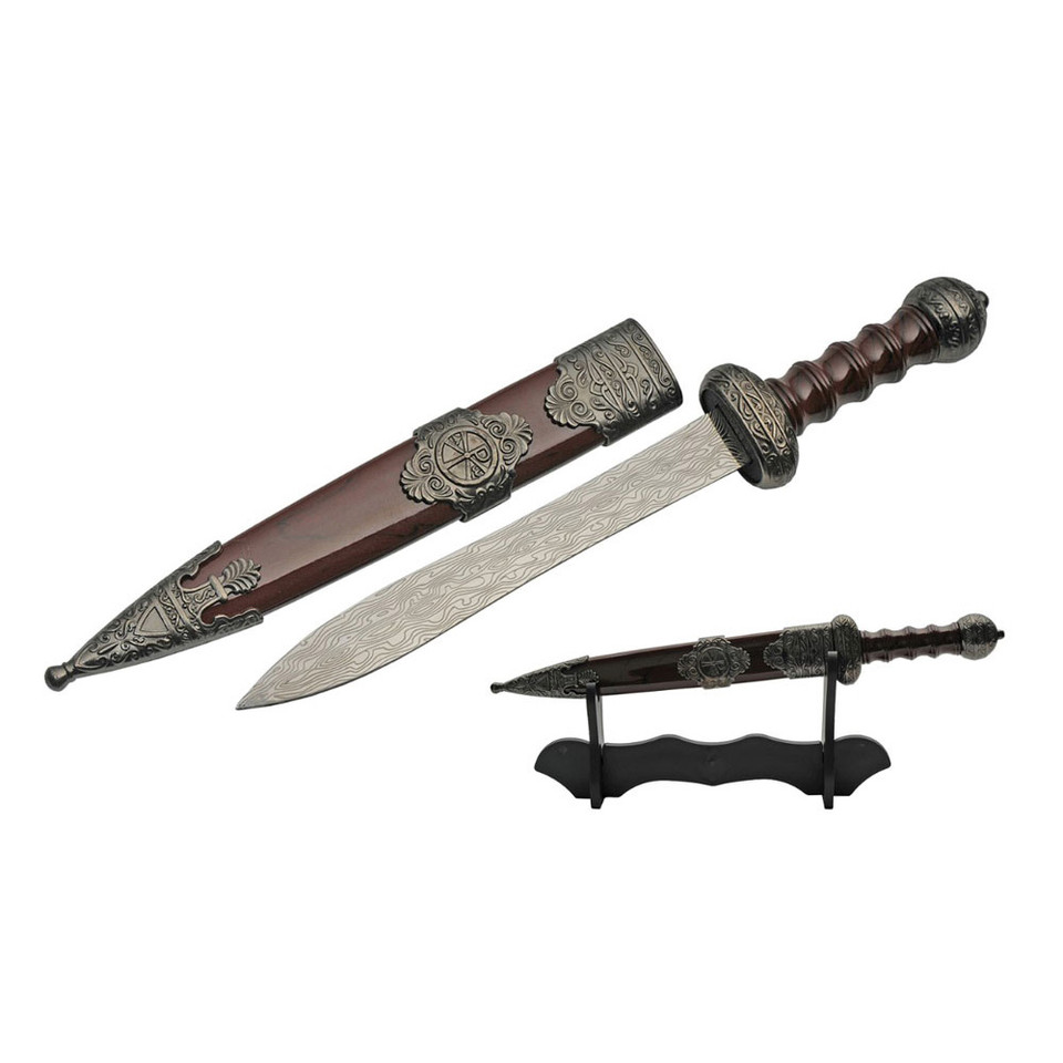 Roman Dagger with Sheath and Stand Main Image