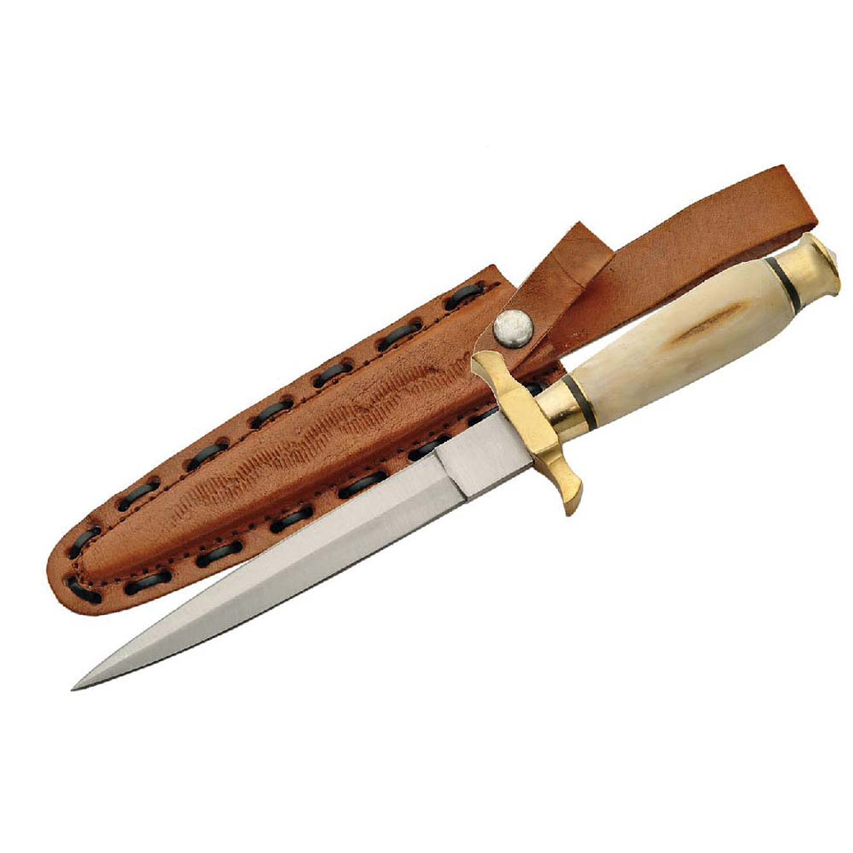 Renaissance Dagger with Bone Handle - 12.5" Main Image
