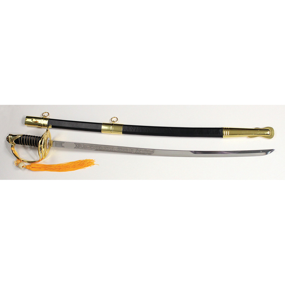 Confederate Cavalry Sword with Scabbard Main Image