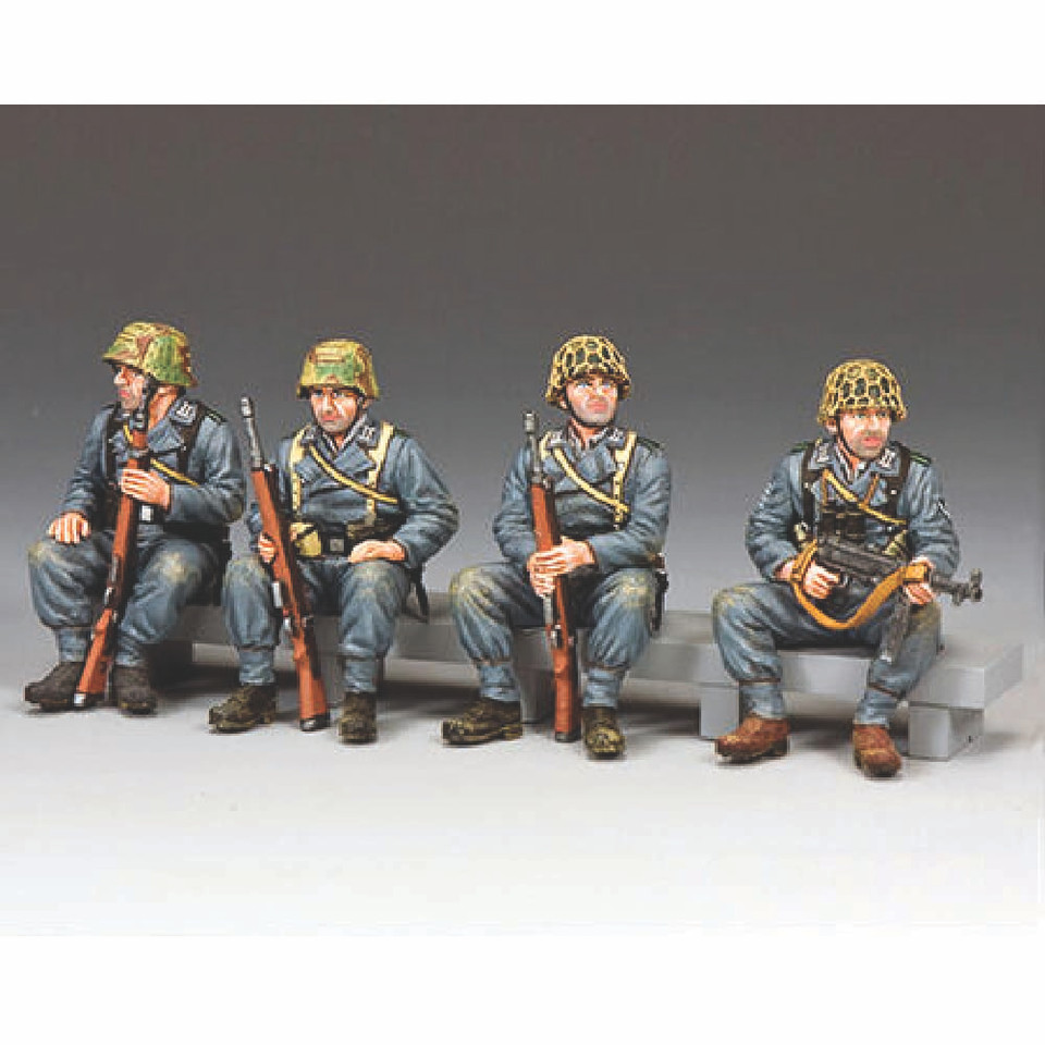 Sitting Panzer Grenadiers 1/30 Figure Set Main Image
