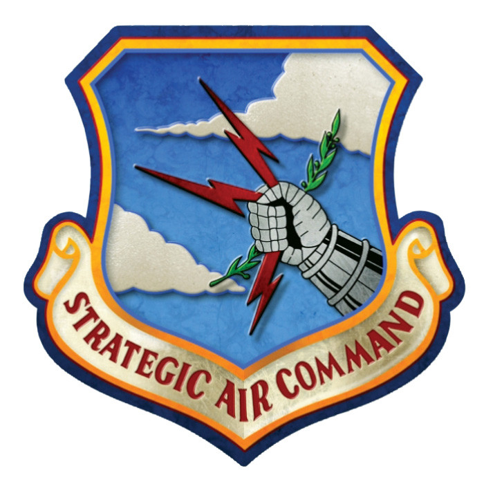 Strategic Air Command Metal Sign Main Image
