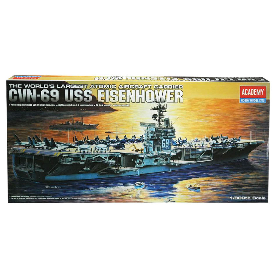 USS Dwight D. Eisenhower (CG-69) 1/800 Kit Main Image